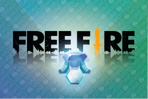 Free Fire - 1.060 Diamantes + 20% de Bônus