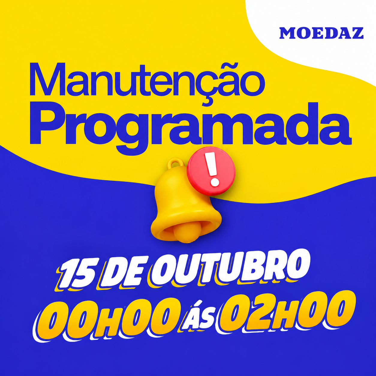 Manutenção programada
